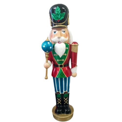 Classic Nutcracker - Blue Pants(with Lights) - 460mm